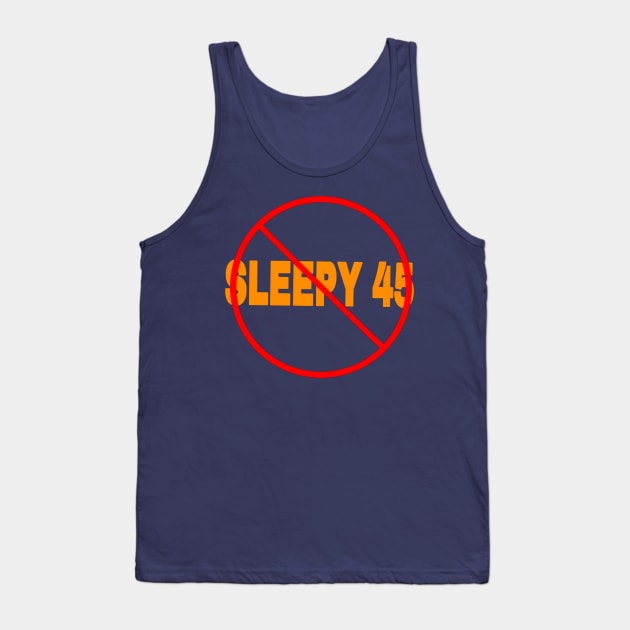 🚫 Sleepy 45 - Front Tank Top by SubversiveWare